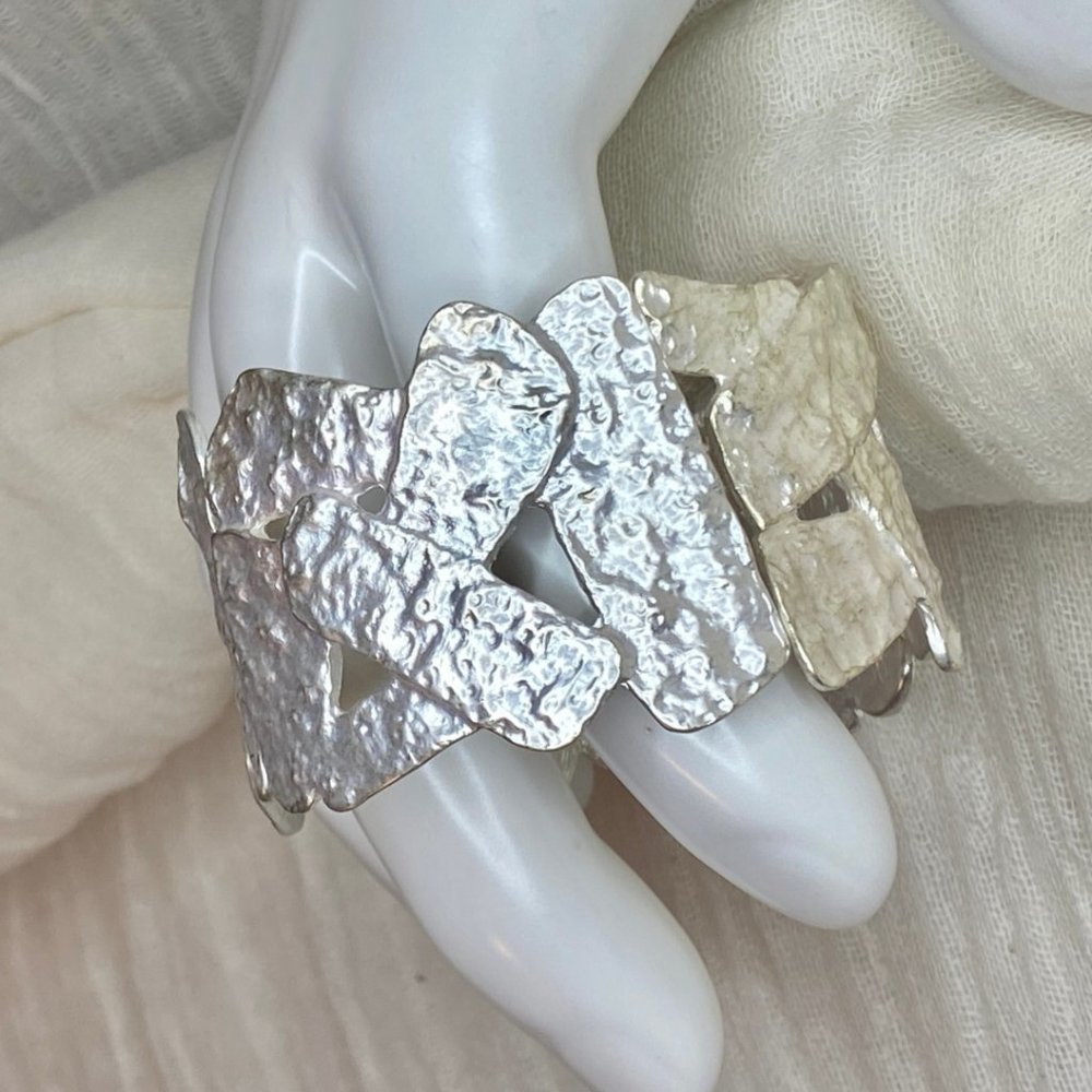 Chunky Silver bracelet
